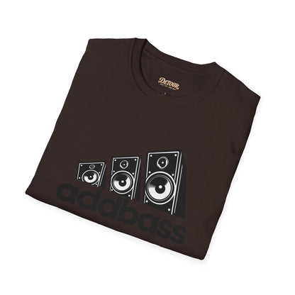 Addbass Speaker Graphic Music T-Shirt
