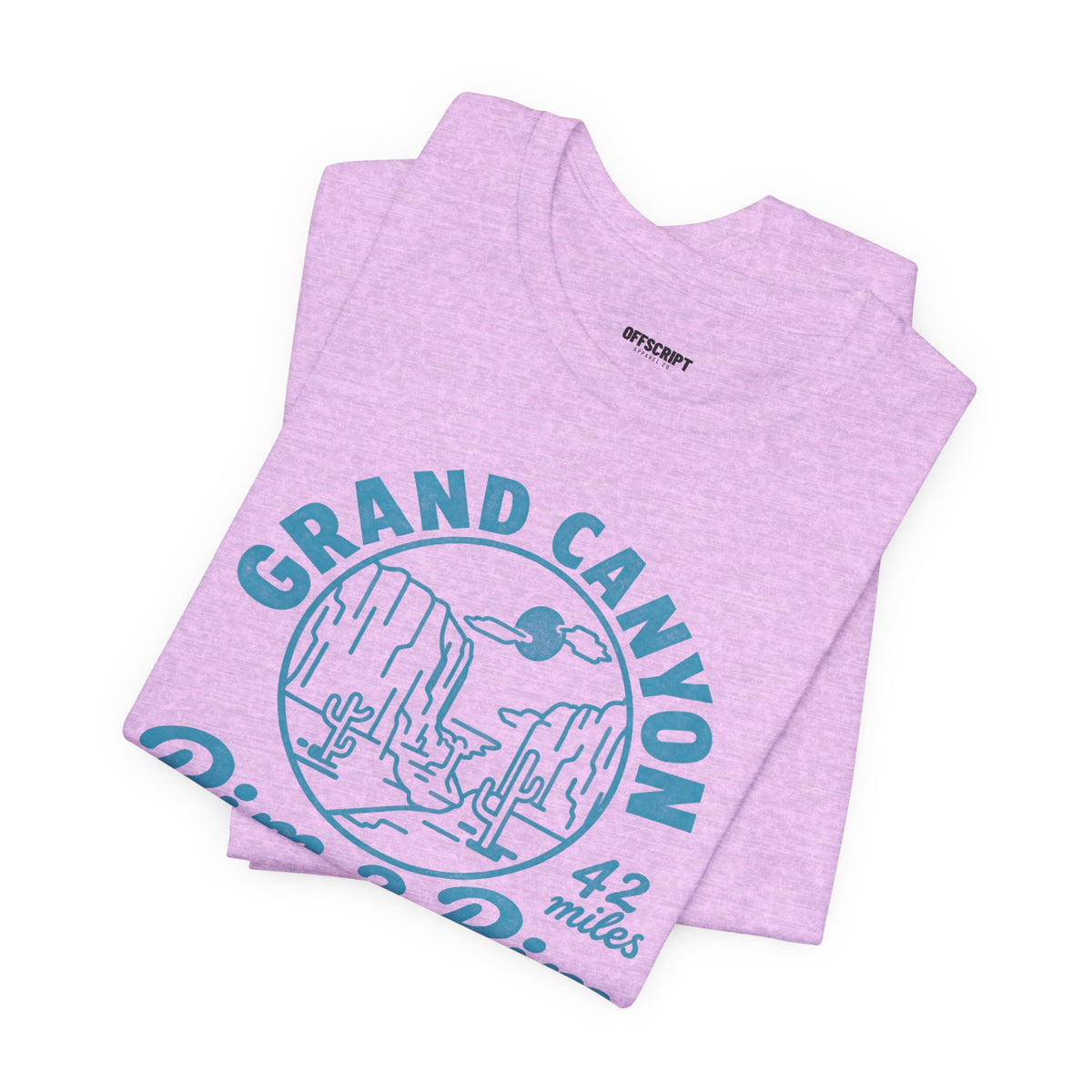 Grand Canyon Rim 2 Rim Graphic Tee — 42 Miles Adventure T-Shirt
