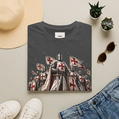 T‑Shirt — Crusader Knight 'Fear No Evil' Graphic Tee