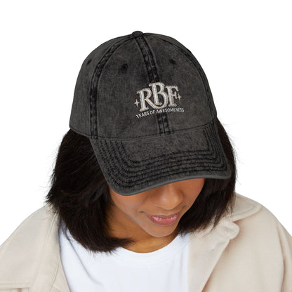 Vintage Embroidered Baseball Cap — RBF Crest