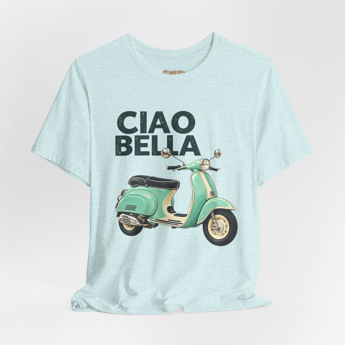 Ciao Bella Vespa Scooter Graphic T-Shirt