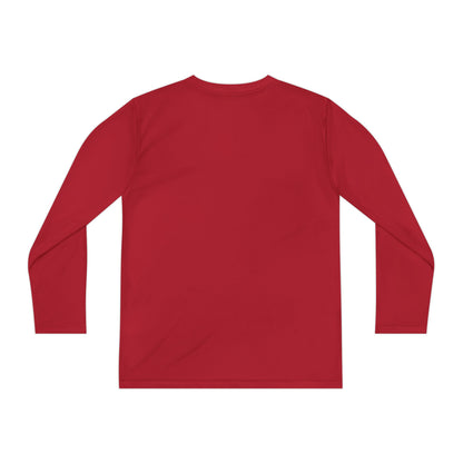 Kids' Christmas Sledding Tee — Snowman & Reindeer Holiday Long Sleeve