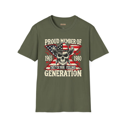 Proud Member of the 1965–1980 Generation Graphic T-Shirt
