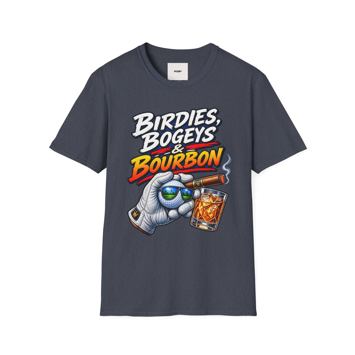 Birdies, Bogeys & Bourbon Golf T-Shirt