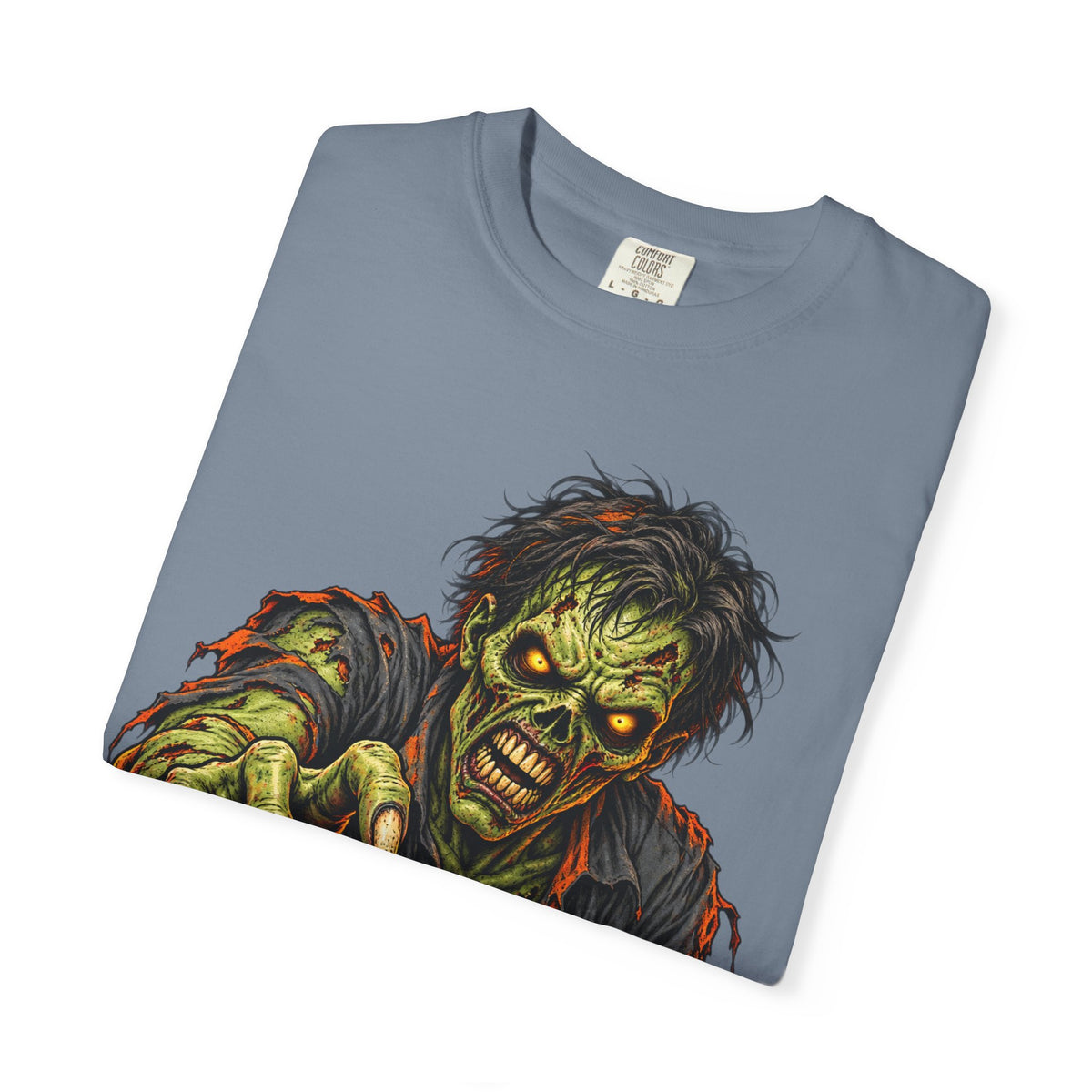Zombie Attack T‑Shirt — Graphic Horror Tee for Halloween & Horror Fans
