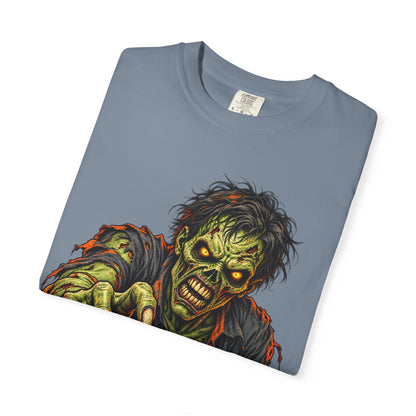 Zombie Attack T‑Shirt — Graphic Horror Tee for Halloween & Horror Fans