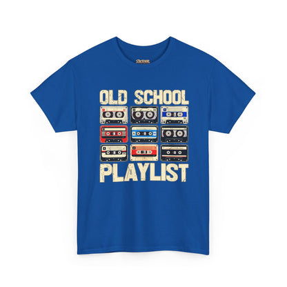 Old School Playlist Cassette Tape T-Shirt