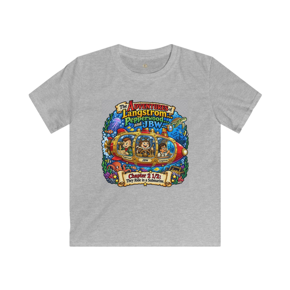 Kids Tee — 'The Adventures of Langstrom & Pepperwood' Colorful Storybook Design