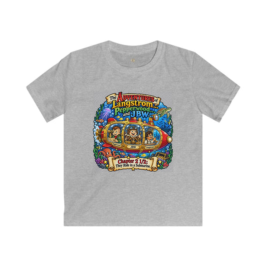 Kids Tee — 'The Adventures of Langstrom & Pepperwood' Colorful Storybook Design