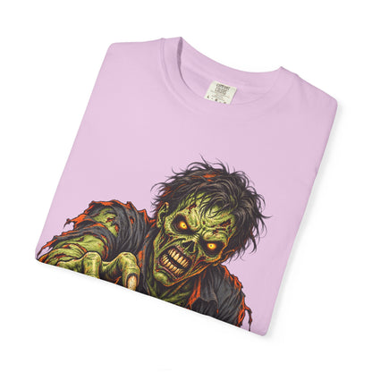 Zombie Attack T‑Shirt — Graphic Horror Tee for Halloween & Horror Fans