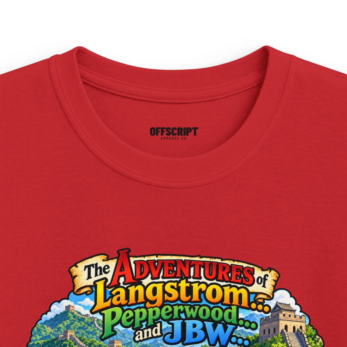 Kids Tee — 'The Adventures of Langstrom & Pepperwood' Storybook Graphic