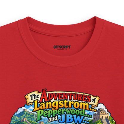 Kids Tee — 'The Adventures of Langstrom & Pepperwood' Storybook Graphic