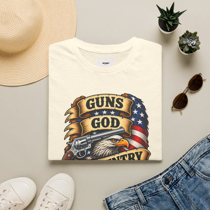 Guns God & Country Graphic T-Shirt