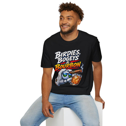 Birdies, Bogeys & Bourbon Golf T-Shirt