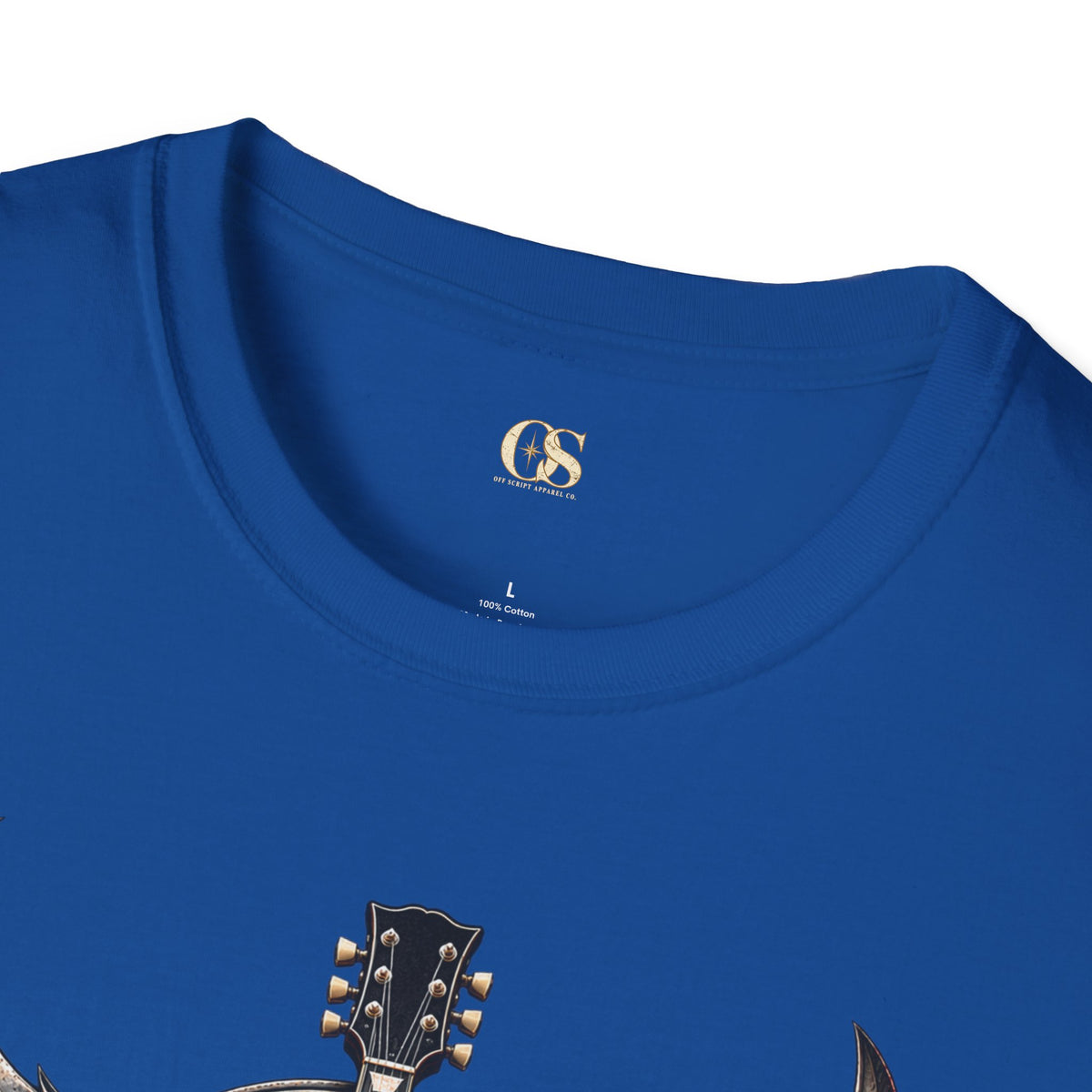 Rock 'n' Roll Guitar Wings T-Shirt — Vintage Electric Guitar Music Tee