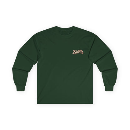 Detour Classic Car Long Sleeve Tee – 'Take The Long Way' Vintage Hot Rod Shirt