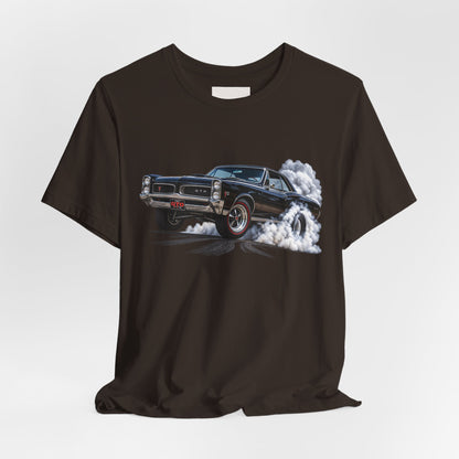 Vintage Muscle Car Tee — Burnout Classic Car Graphic T-Shirt