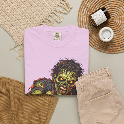 Zombie Attack T‑Shirt — Graphic Horror Tee for Halloween & Horror Fans