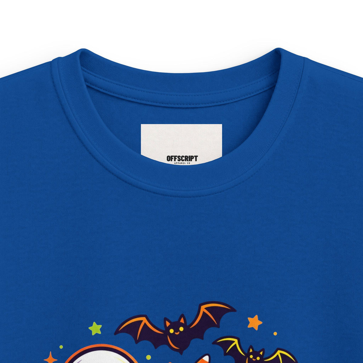 Kids Halloween Tee - Cute Ghost, Jack-O'-Lantern & Black Cat Shirt for Children