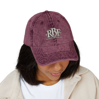 Vintage Embroidered Baseball Cap — RBF Crest