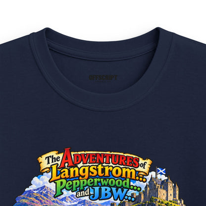 Kids Adventure Tee — 'The Adventures of Langstrom & Pepperwood' Illustrated Storybook Shirt