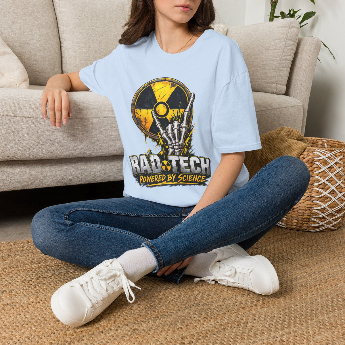 Bad Tech T-Shirt — Powered by Science Radioactive Logo Tee