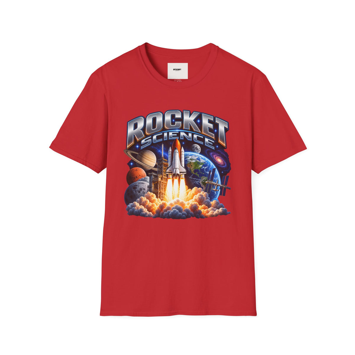 Rocket Science T-Shirt — Vintage Space Shuttle Graphic Tee