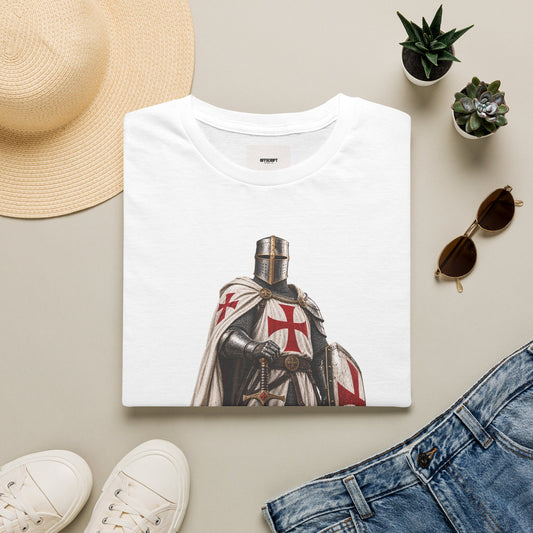 Crusader Knight T‑Shirt — Medieval Templar Armor Graphic Tee (Copy)