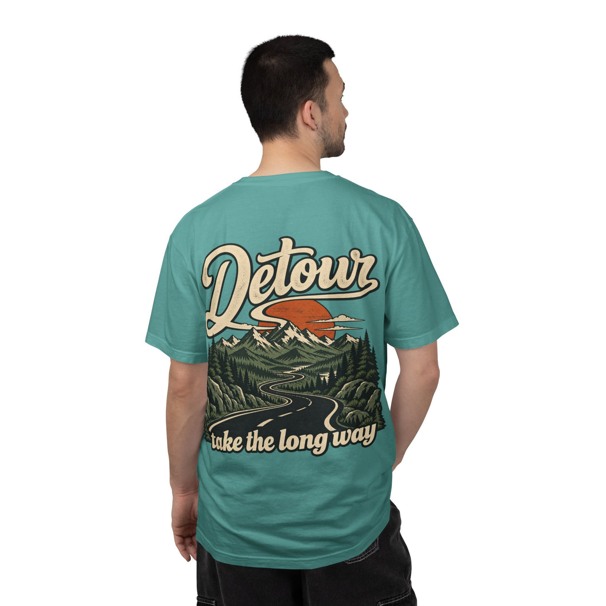 Detour 'Take the Long Way' Graphic T-Shirt