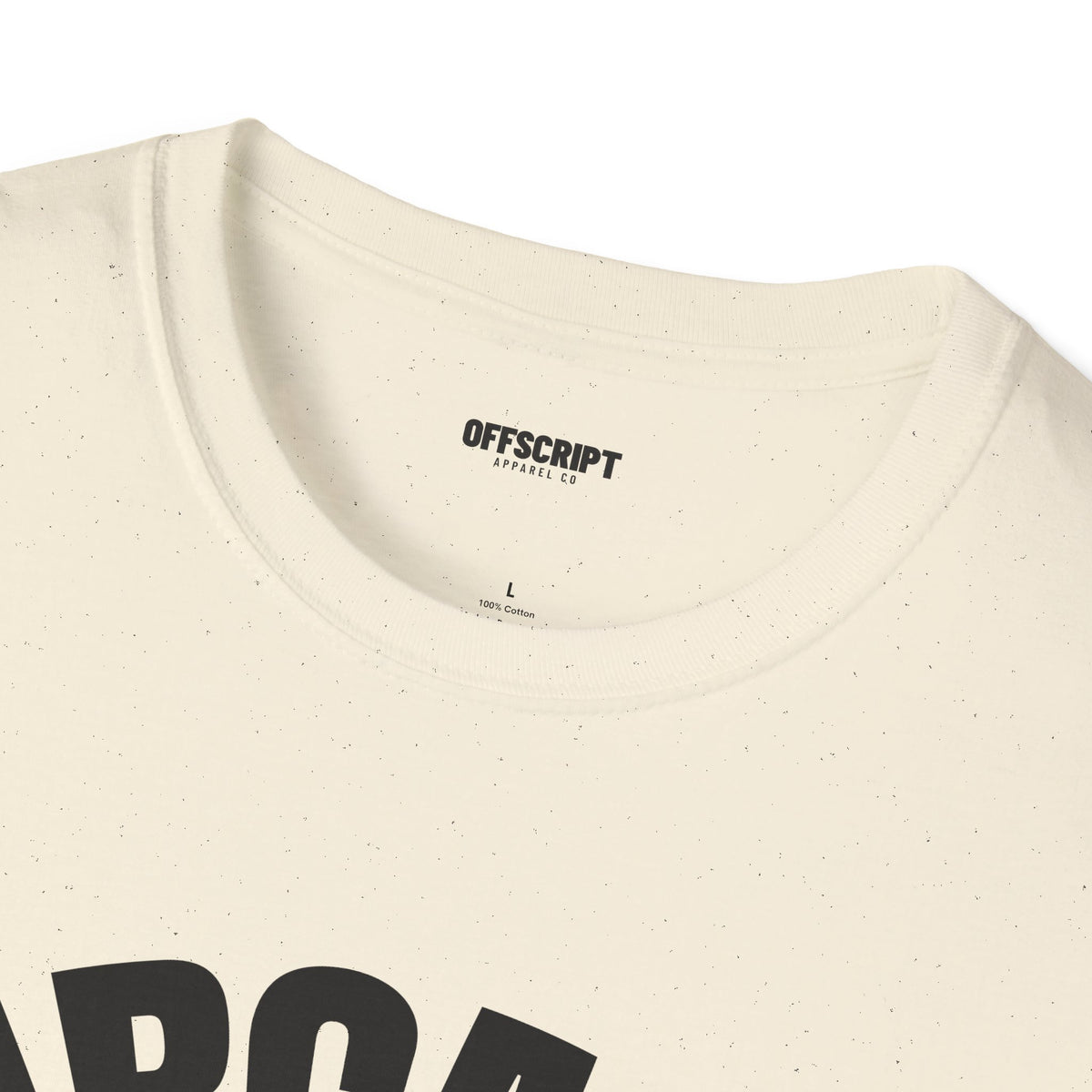 Sarcasm T-Shirt – 'Sarcasm' Bold Graphic Tee with Subtle Script Accent