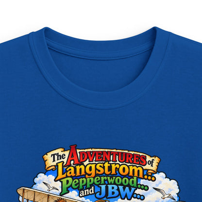 Kids Adventure Tee — Langstrom's Pepperwood J.B.W.S. Vintage Nature Graphic