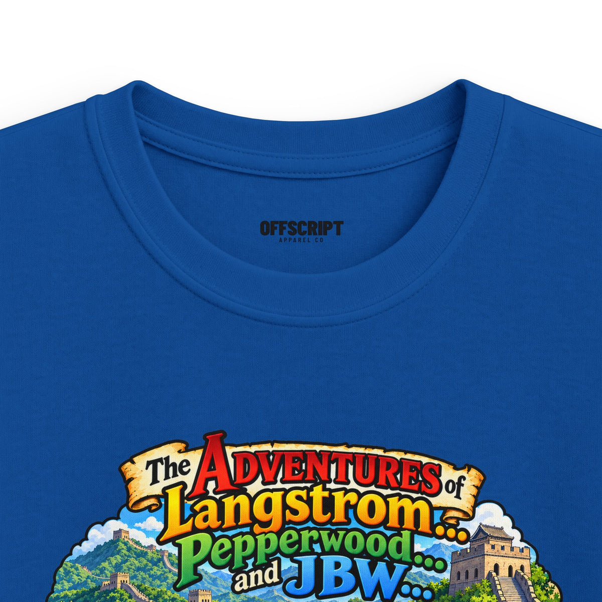 Kids Tee — 'The Adventures of Langstrom & Pepperwood' Storybook Graphic