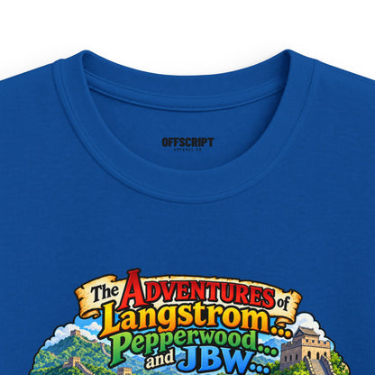Kids Tee — 'The Adventures of Langstrom & Pepperwood' Storybook Graphic