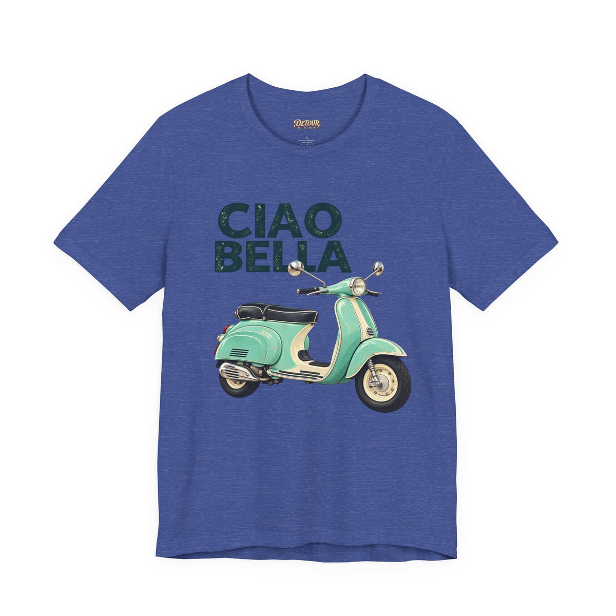 Ciao Bella Vespa Scooter Graphic T-Shirt