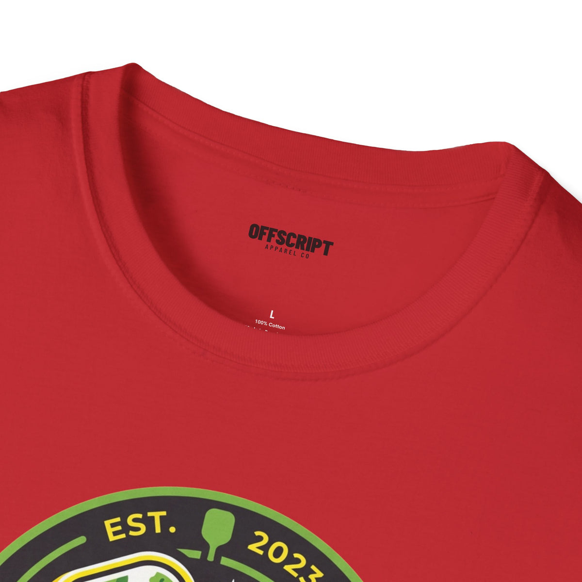 Pickleball Retro Crest T-Shirt — 'Pickleball' Vintage Logo Tee