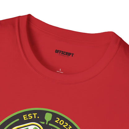 Pickleball Retro Crest T-Shirt — 'Pickleball' Vintage Logo Tee
