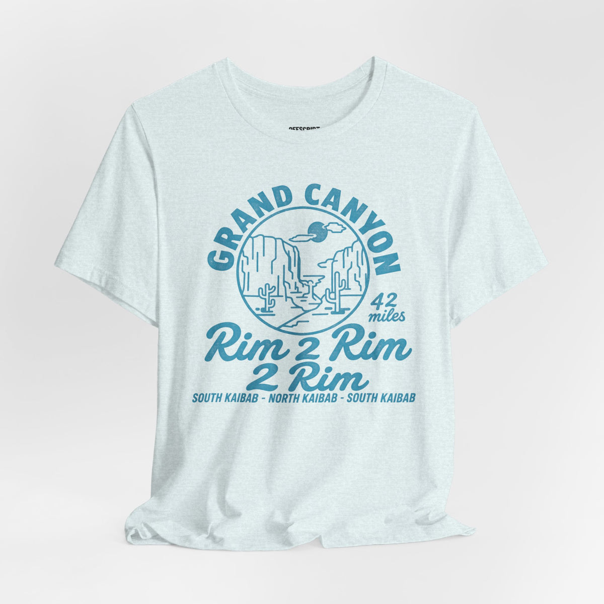 Grand Canyon Rim 2 Rim Graphic Tee — 42 Miles Adventure T-Shirt