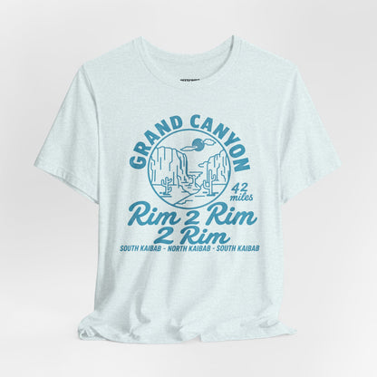 Grand Canyon Rim 2 Rim Graphic Tee — 42 Miles Adventure T-Shirt
