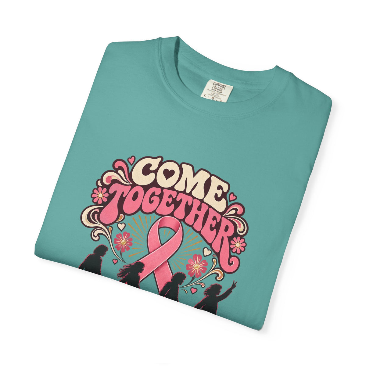 Breast Cancer Awareness 'Come Together for a Cure' T-Shirt