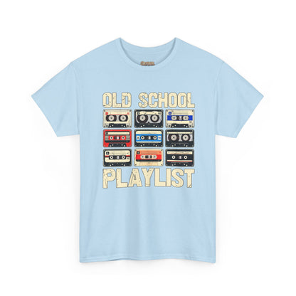 Old School Playlist Cassette Tape T-Shirt
