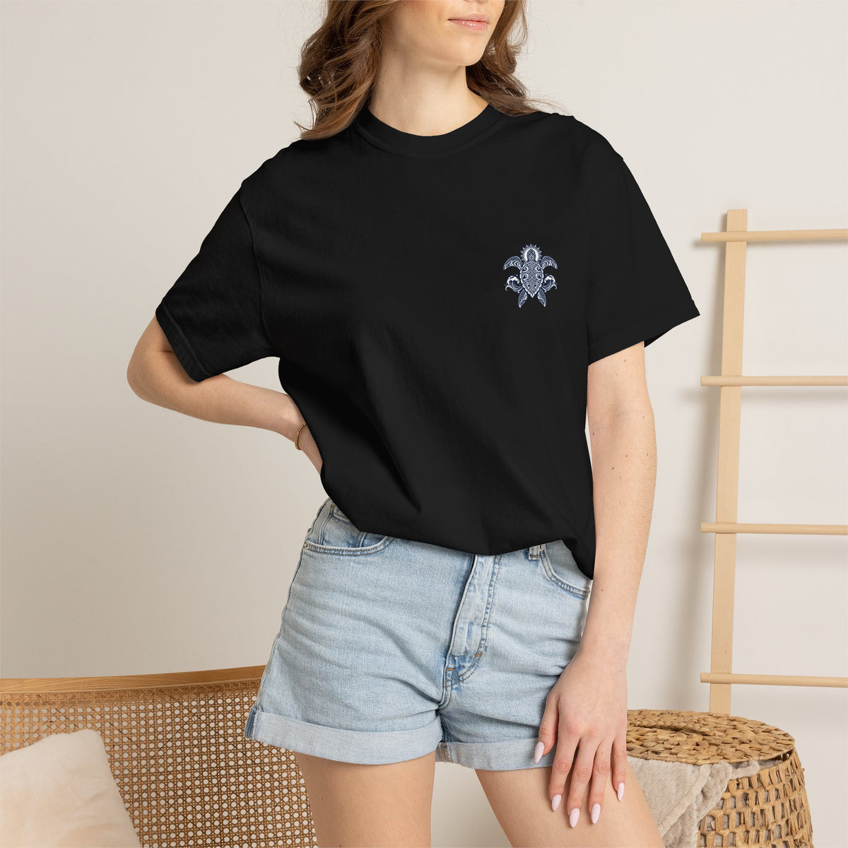 Sacred Sea Turtle Mandala T-Shirt