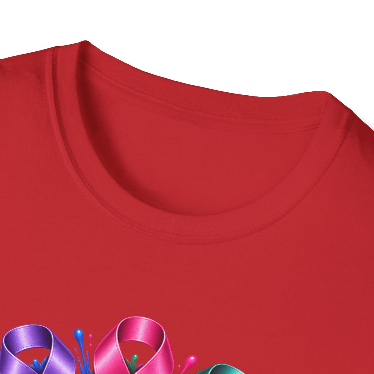 We Hate Cancer T-Shirt — Multicolor Cancer Awareness Ribbon Tee