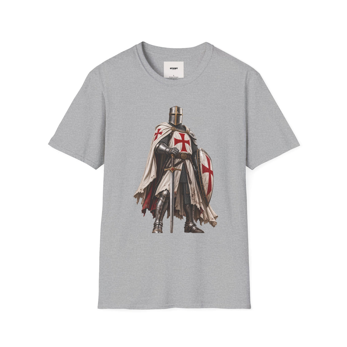 Crusader Knight T‑Shirt — Medieval Templar Armor Graphic Tee (Copy)