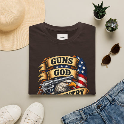 Guns God & Country Graphic T-Shirt
