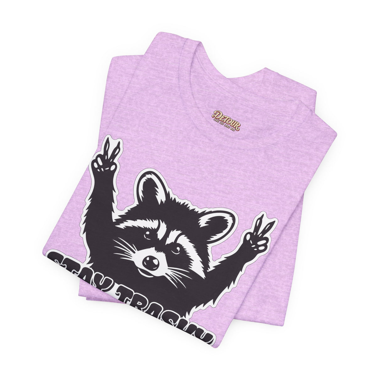 Stay Trashy Raccoon Graphic T-Shirt
