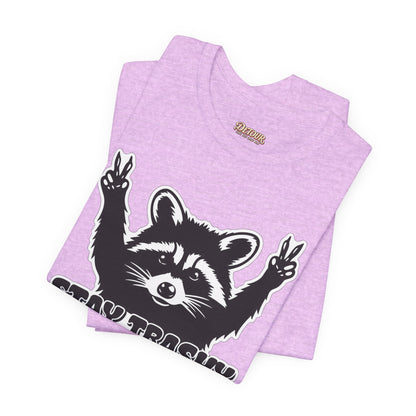 Stay Trashy Raccoon Graphic T-Shirt