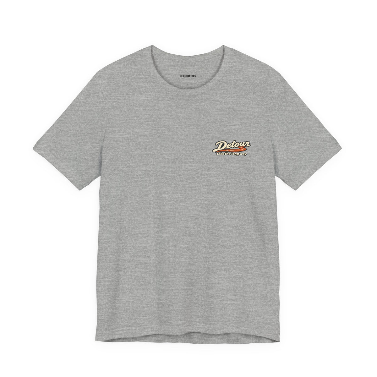 Detour Adventure Tee — 'Take the Long Way' Graphic T‑Shirt