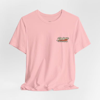 Detour Take the Long Way Road Trip Graphic T-Shirt