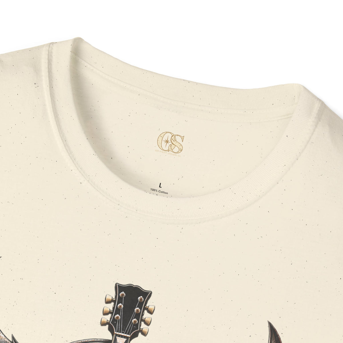 Rock 'n' Roll Guitar Wings T-Shirt — Vintage Electric Guitar Music Tee