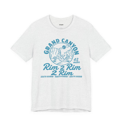 Grand Canyon Rim 2 Rim Graphic Tee — 42 Miles Adventure T-Shirt